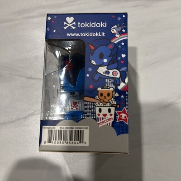 NWT Tokidoki Unicorno MLB Chicago Cubs C2E2 Exclusive Box 2021 Baseball Size - Picture 3 of 5